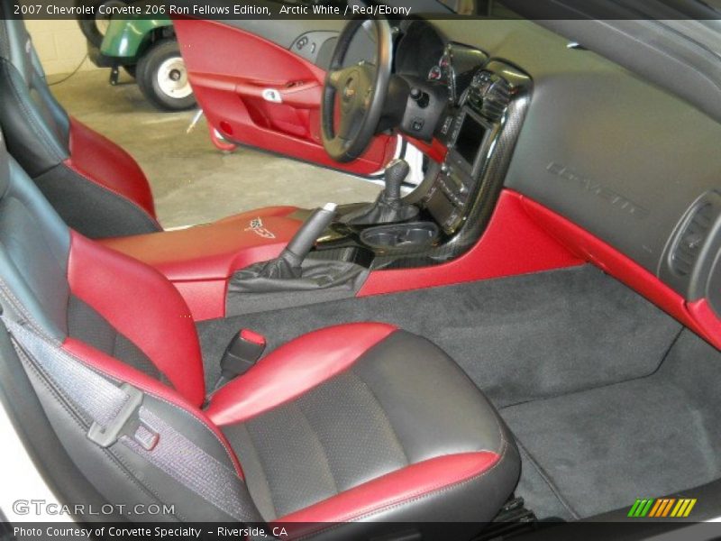  2007 Corvette Z06 Ron Fellows Edition Red/Ebony Interior