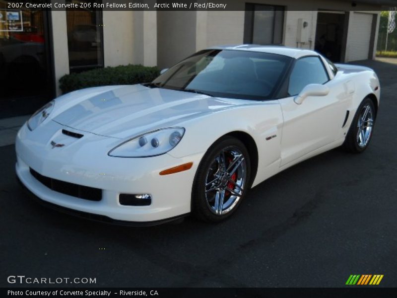 Front 3/4 View of 2007 Corvette Z06 Ron Fellows Edition