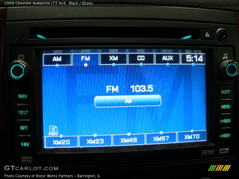 Black / Ebony 2009 Chevrolet Avalanche LTZ 4x4