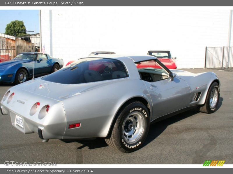 1978 Corvette Coupe Silver