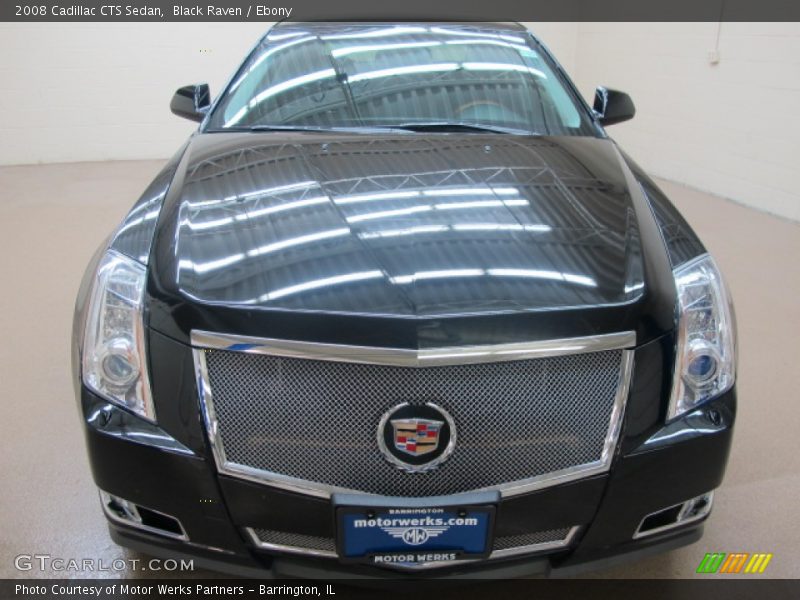 Black Raven / Ebony 2008 Cadillac CTS Sedan