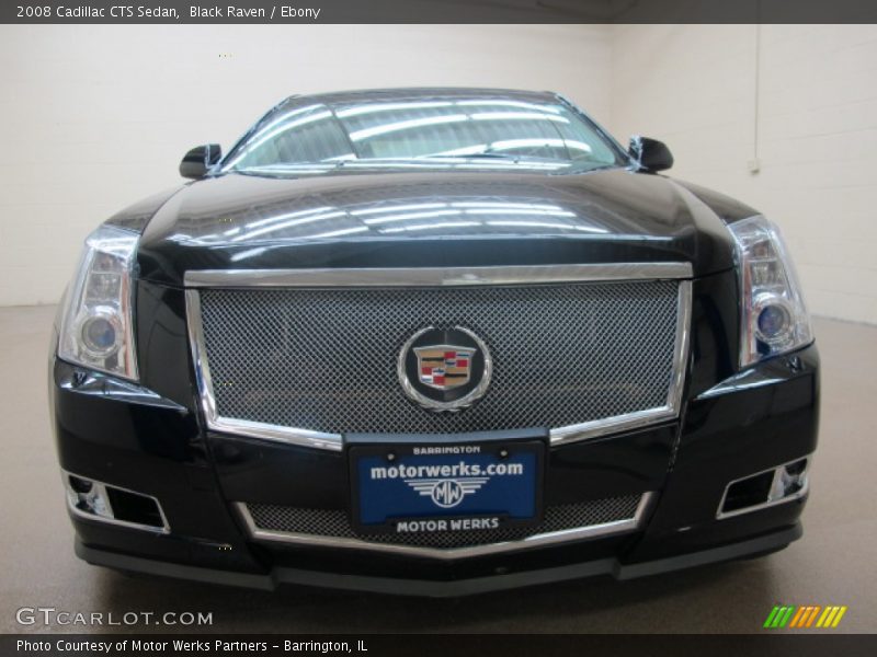 Black Raven / Ebony 2008 Cadillac CTS Sedan