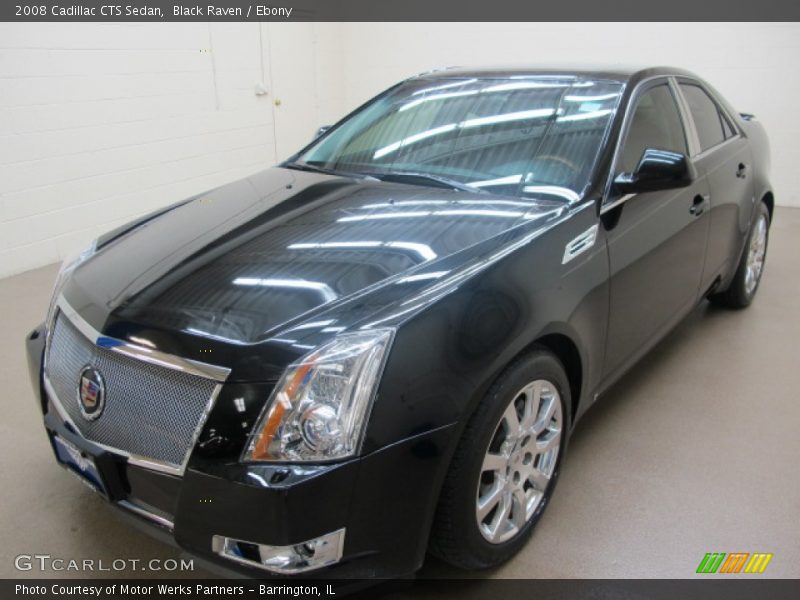 Black Raven / Ebony 2008 Cadillac CTS Sedan