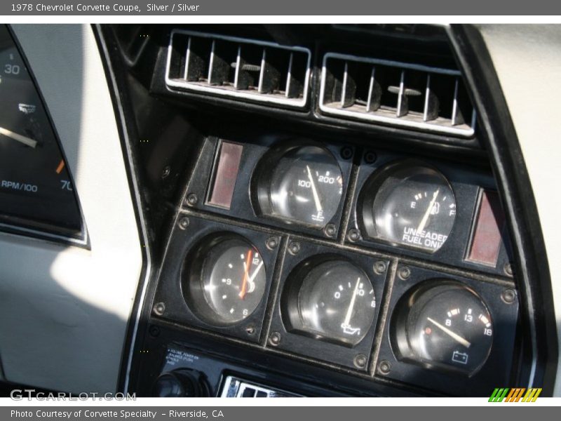  1978 Corvette Coupe Coupe Gauges