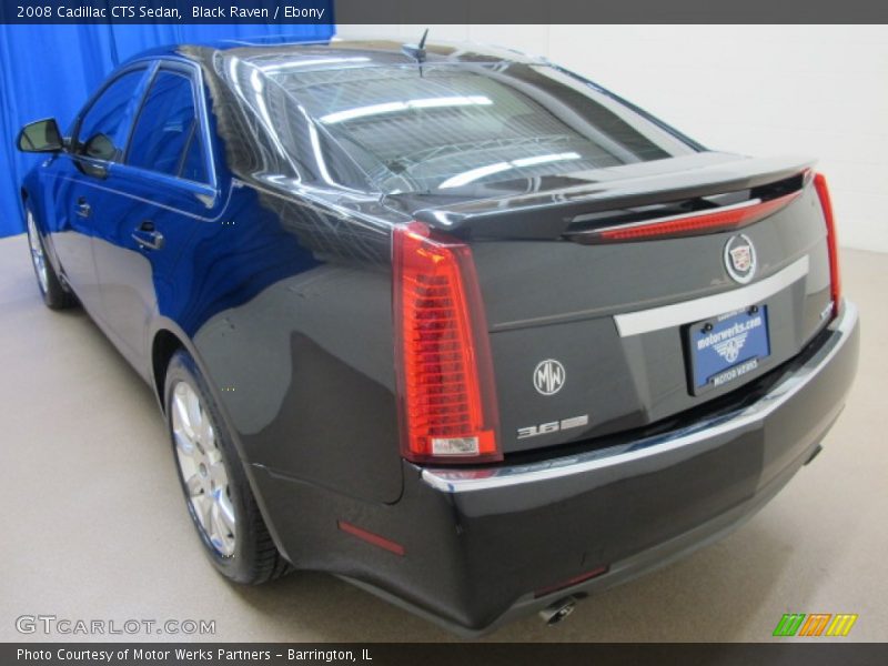 Black Raven / Ebony 2008 Cadillac CTS Sedan