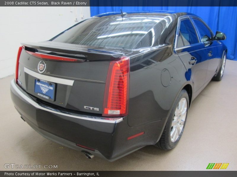 Black Raven / Ebony 2008 Cadillac CTS Sedan