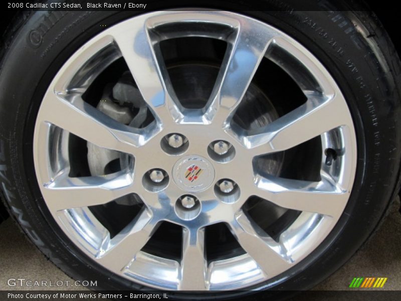 Black Raven / Ebony 2008 Cadillac CTS Sedan