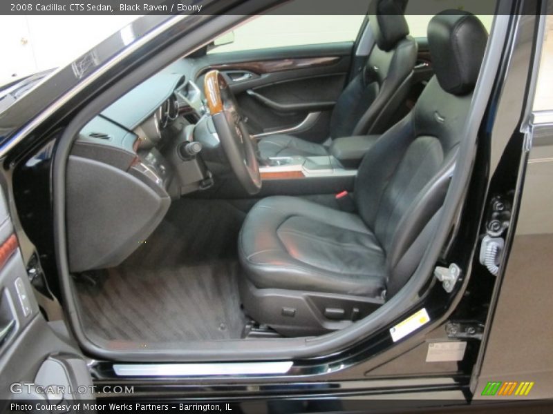 Black Raven / Ebony 2008 Cadillac CTS Sedan