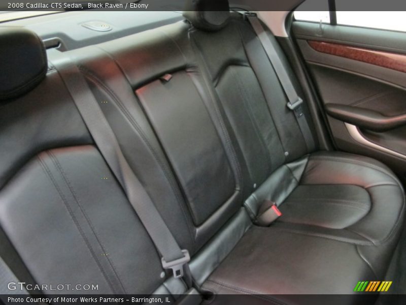 Black Raven / Ebony 2008 Cadillac CTS Sedan