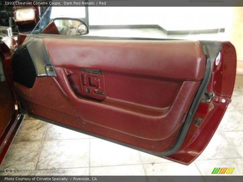 Door Panel of 1993 Corvette Coupe