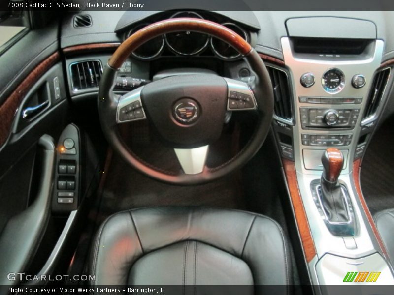 Black Raven / Ebony 2008 Cadillac CTS Sedan