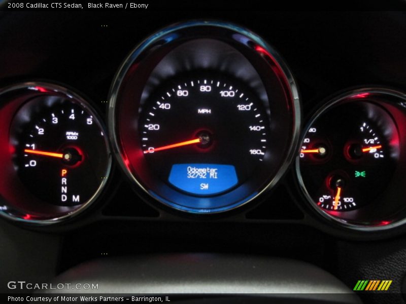 Black Raven / Ebony 2008 Cadillac CTS Sedan