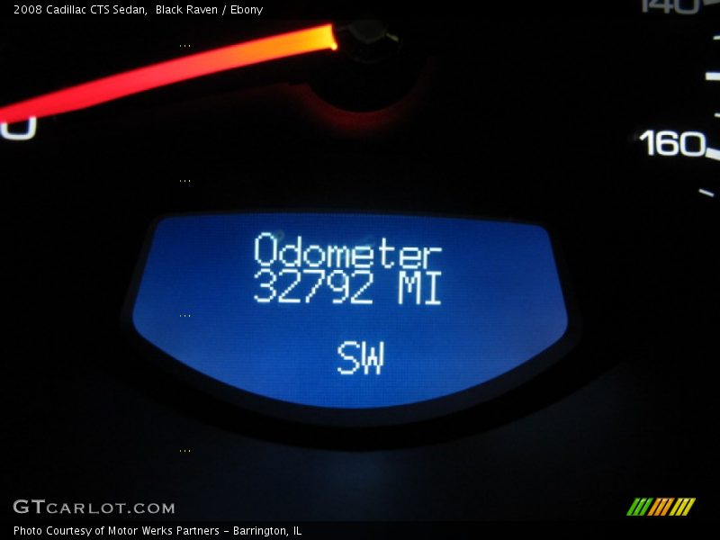 Black Raven / Ebony 2008 Cadillac CTS Sedan