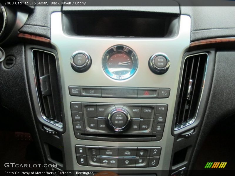 Black Raven / Ebony 2008 Cadillac CTS Sedan