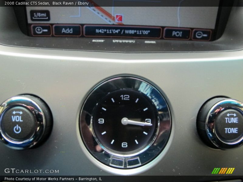 Black Raven / Ebony 2008 Cadillac CTS Sedan
