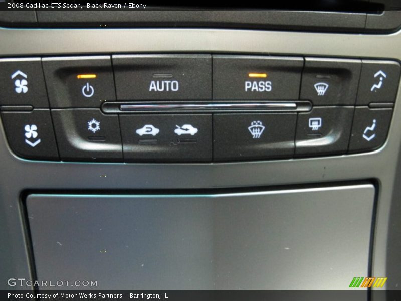 Black Raven / Ebony 2008 Cadillac CTS Sedan