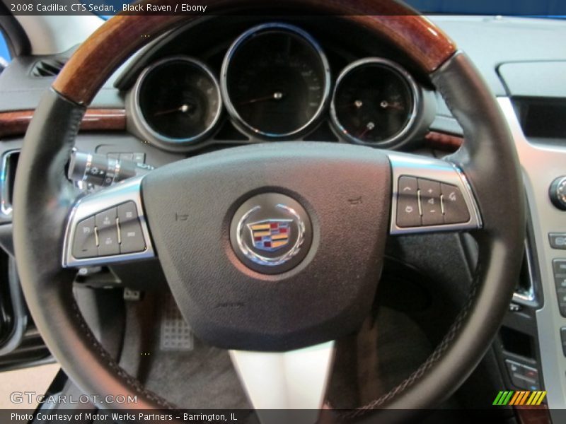 Black Raven / Ebony 2008 Cadillac CTS Sedan