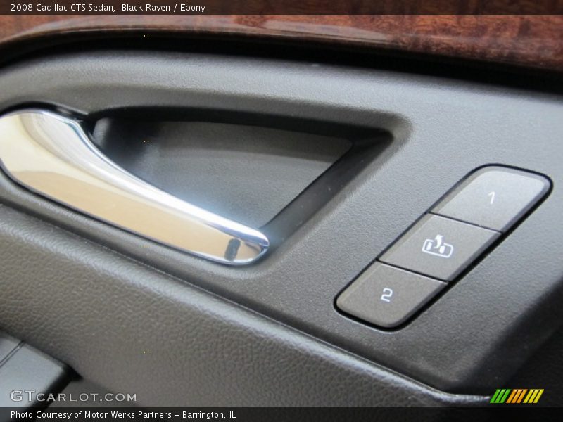 Black Raven / Ebony 2008 Cadillac CTS Sedan