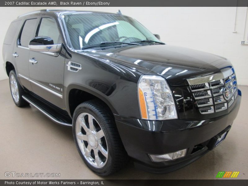Black Raven / Ebony/Ebony 2007 Cadillac Escalade AWD