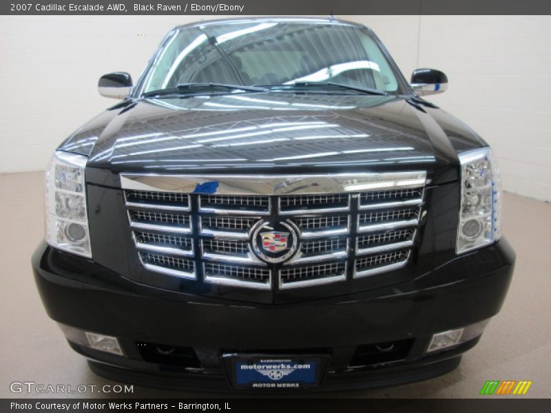 Black Raven / Ebony/Ebony 2007 Cadillac Escalade AWD