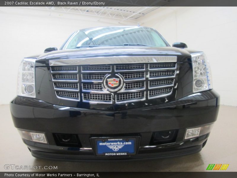 Black Raven / Ebony/Ebony 2007 Cadillac Escalade AWD
