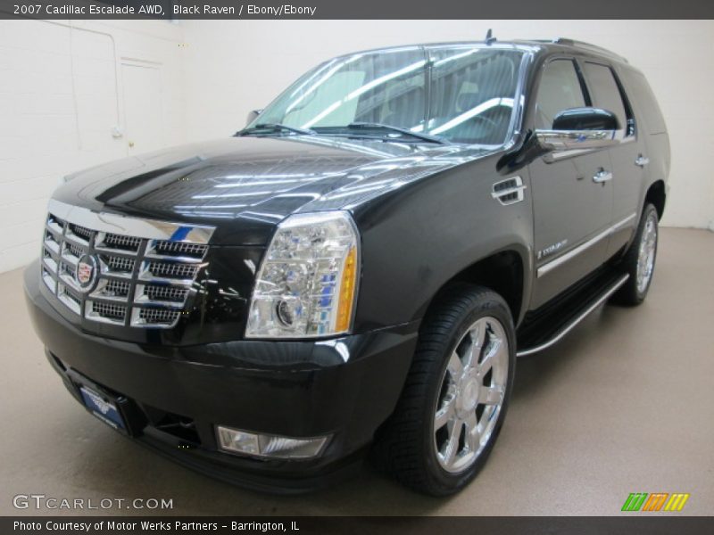 Black Raven / Ebony/Ebony 2007 Cadillac Escalade AWD