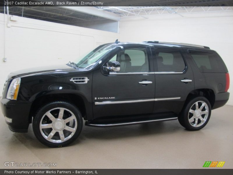 Black Raven / Ebony/Ebony 2007 Cadillac Escalade AWD