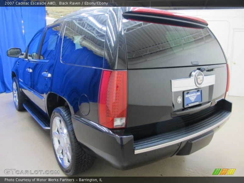 Black Raven / Ebony/Ebony 2007 Cadillac Escalade AWD