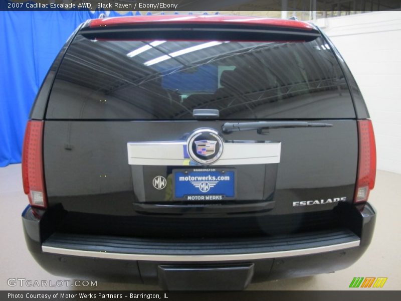 Black Raven / Ebony/Ebony 2007 Cadillac Escalade AWD
