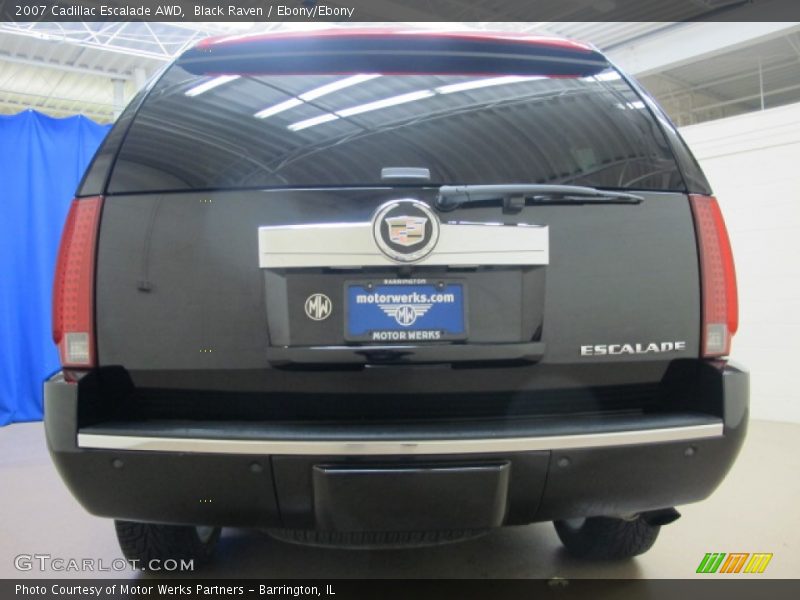 Black Raven / Ebony/Ebony 2007 Cadillac Escalade AWD
