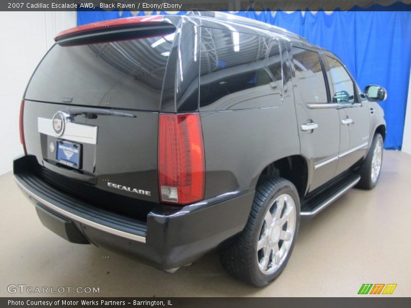Black Raven / Ebony/Ebony 2007 Cadillac Escalade AWD