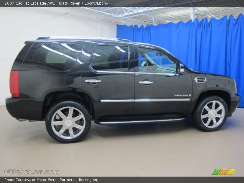 Black Raven / Ebony/Ebony 2007 Cadillac Escalade AWD