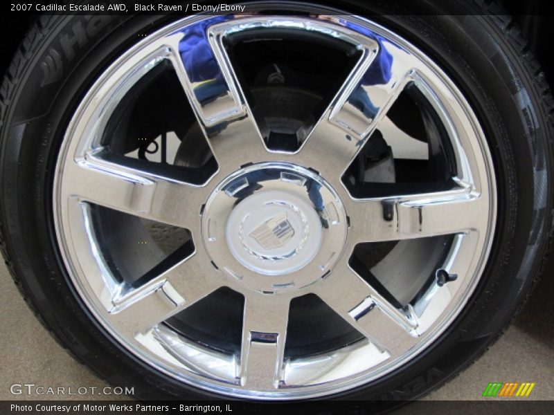 Black Raven / Ebony/Ebony 2007 Cadillac Escalade AWD