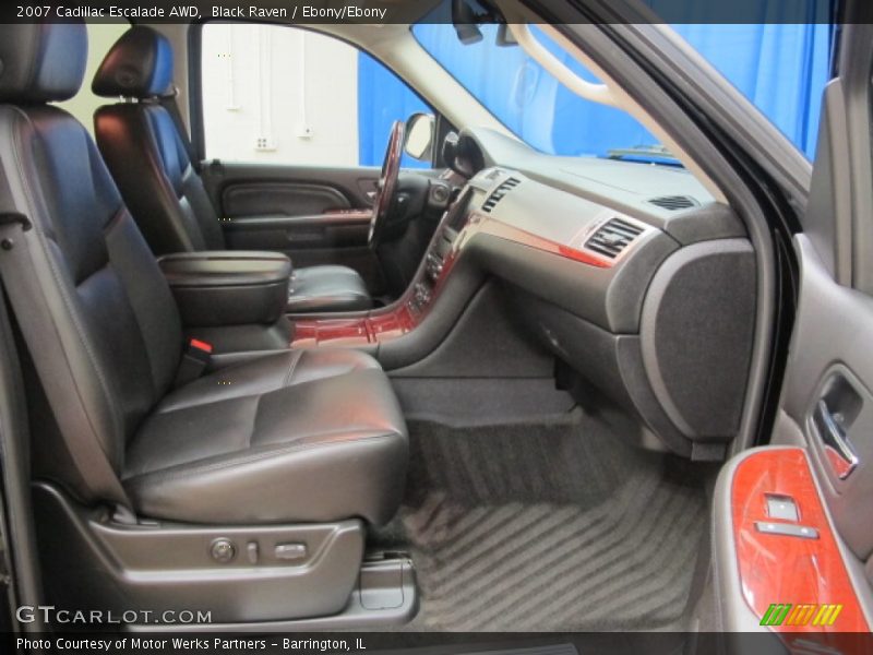 Black Raven / Ebony/Ebony 2007 Cadillac Escalade AWD