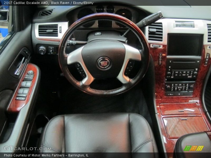 Black Raven / Ebony/Ebony 2007 Cadillac Escalade AWD