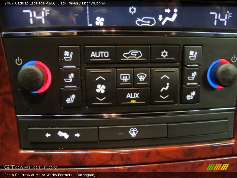 Black Raven / Ebony/Ebony 2007 Cadillac Escalade AWD