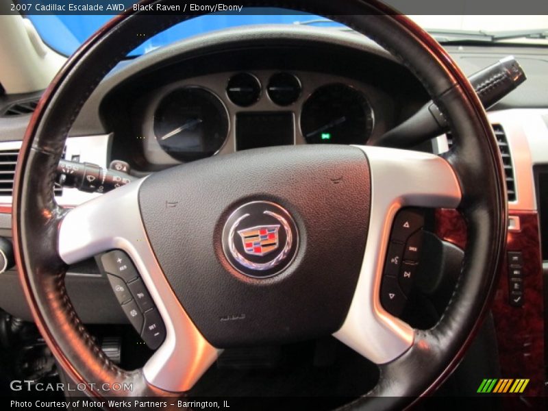 Black Raven / Ebony/Ebony 2007 Cadillac Escalade AWD