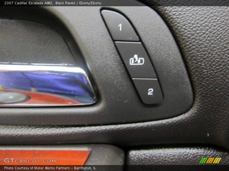 Black Raven / Ebony/Ebony 2007 Cadillac Escalade AWD