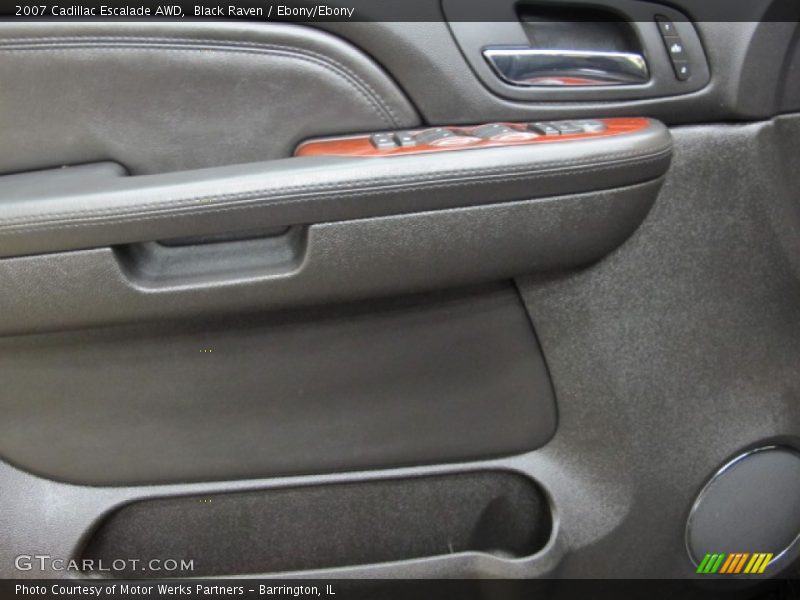 Black Raven / Ebony/Ebony 2007 Cadillac Escalade AWD