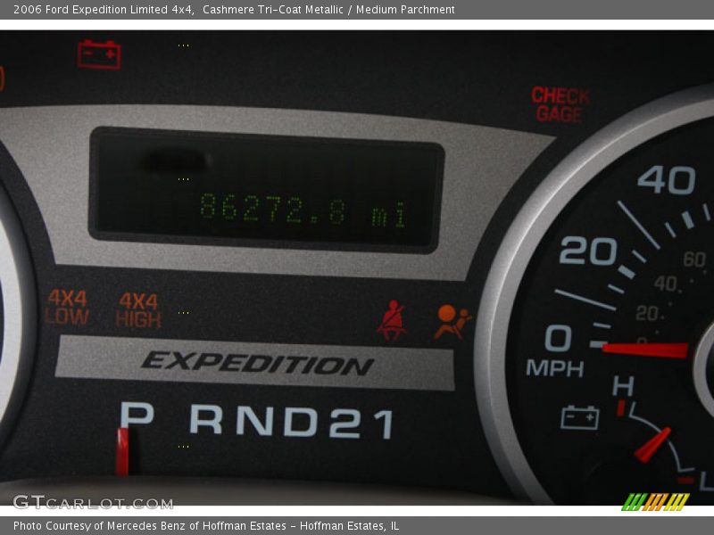 Cashmere Tri-Coat Metallic / Medium Parchment 2006 Ford Expedition Limited 4x4