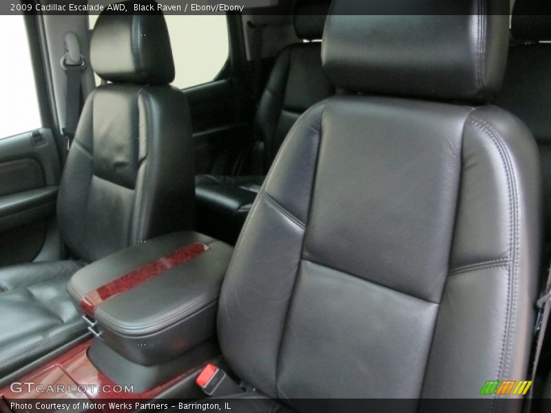 Black Raven / Ebony/Ebony 2009 Cadillac Escalade AWD