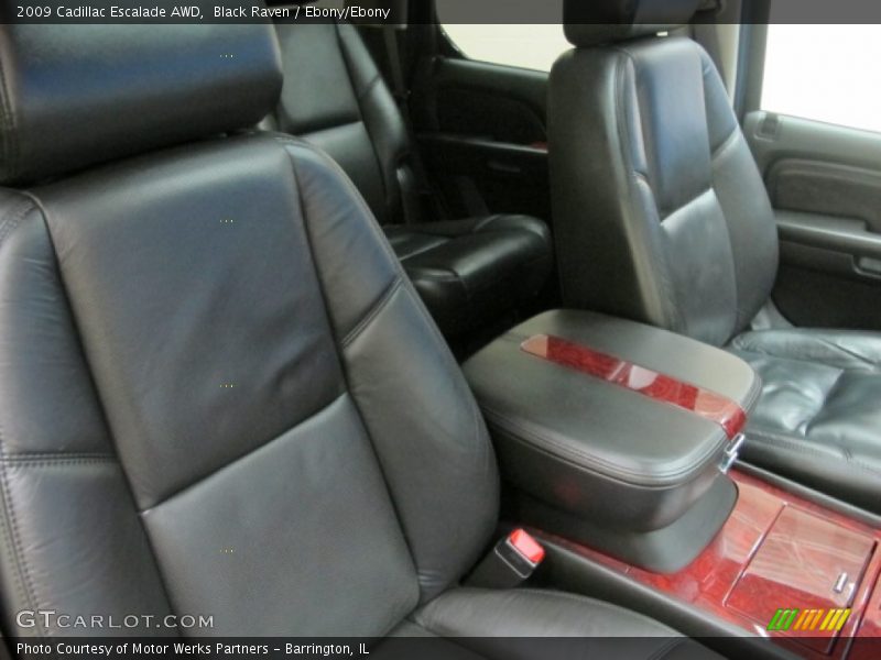 Black Raven / Ebony/Ebony 2009 Cadillac Escalade AWD