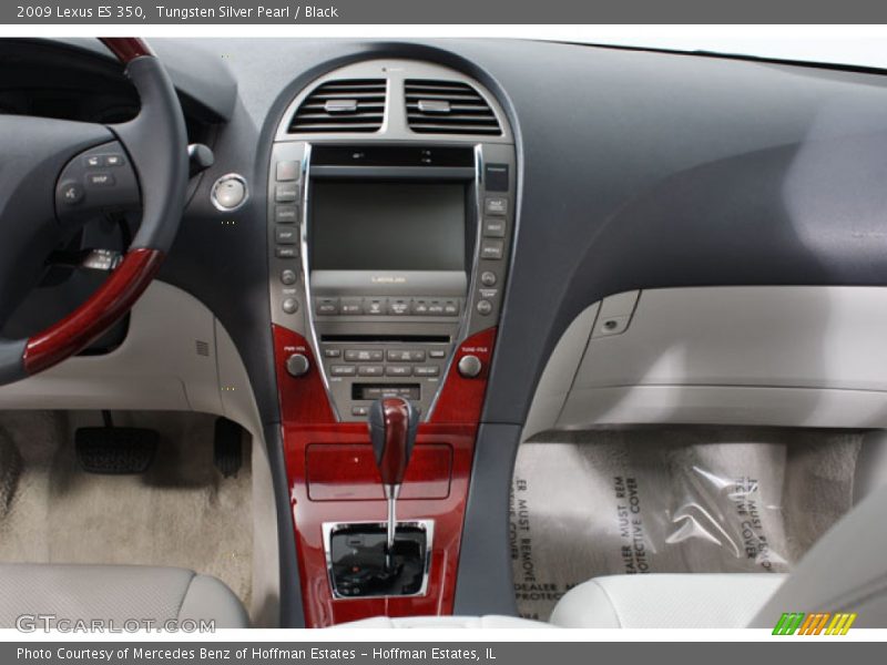 Tungsten Silver Pearl / Black 2009 Lexus ES 350