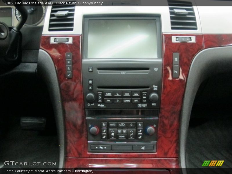 Black Raven / Ebony/Ebony 2009 Cadillac Escalade AWD