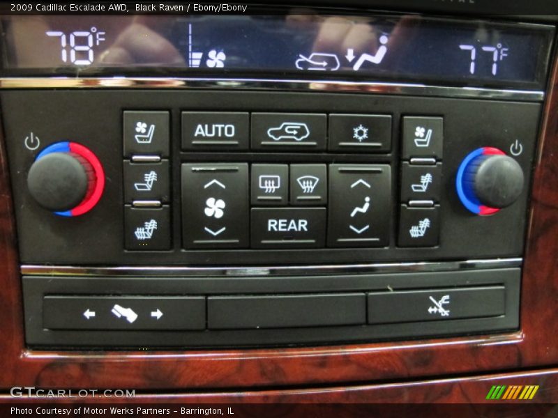 Black Raven / Ebony/Ebony 2009 Cadillac Escalade AWD