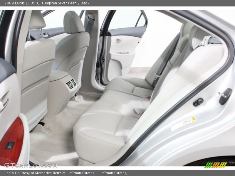 Tungsten Silver Pearl / Black 2009 Lexus ES 350