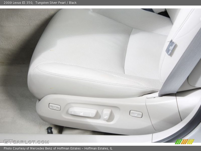 Tungsten Silver Pearl / Black 2009 Lexus ES 350
