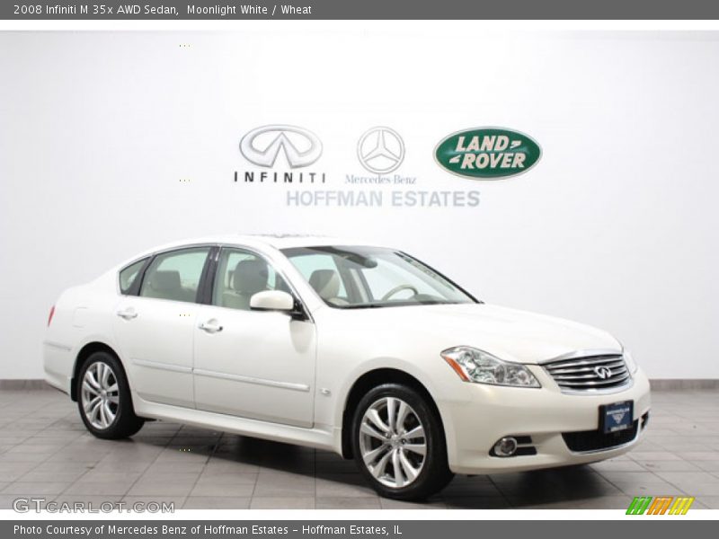 Moonlight White / Wheat 2008 Infiniti M 35x AWD Sedan