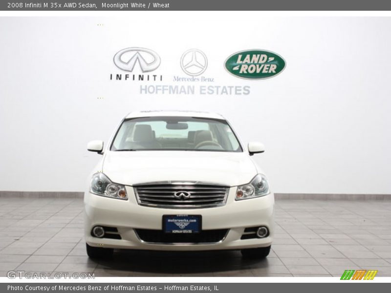 Moonlight White / Wheat 2008 Infiniti M 35x AWD Sedan