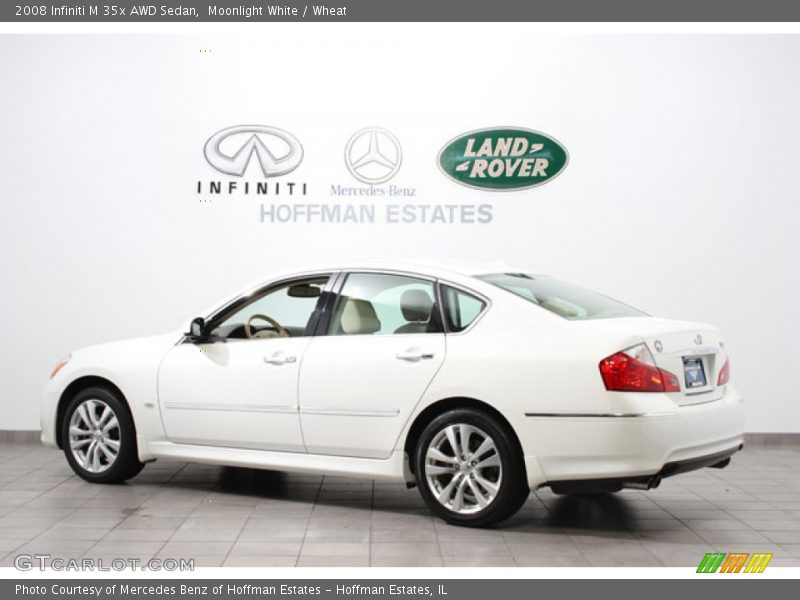 Moonlight White / Wheat 2008 Infiniti M 35x AWD Sedan
